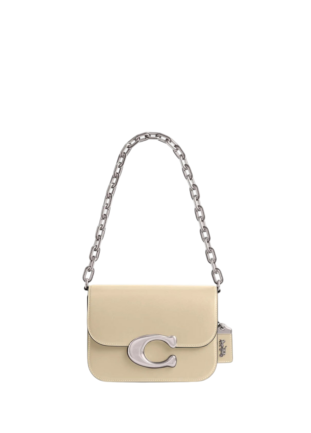 Coach Idol Shoulder Bag Ivory