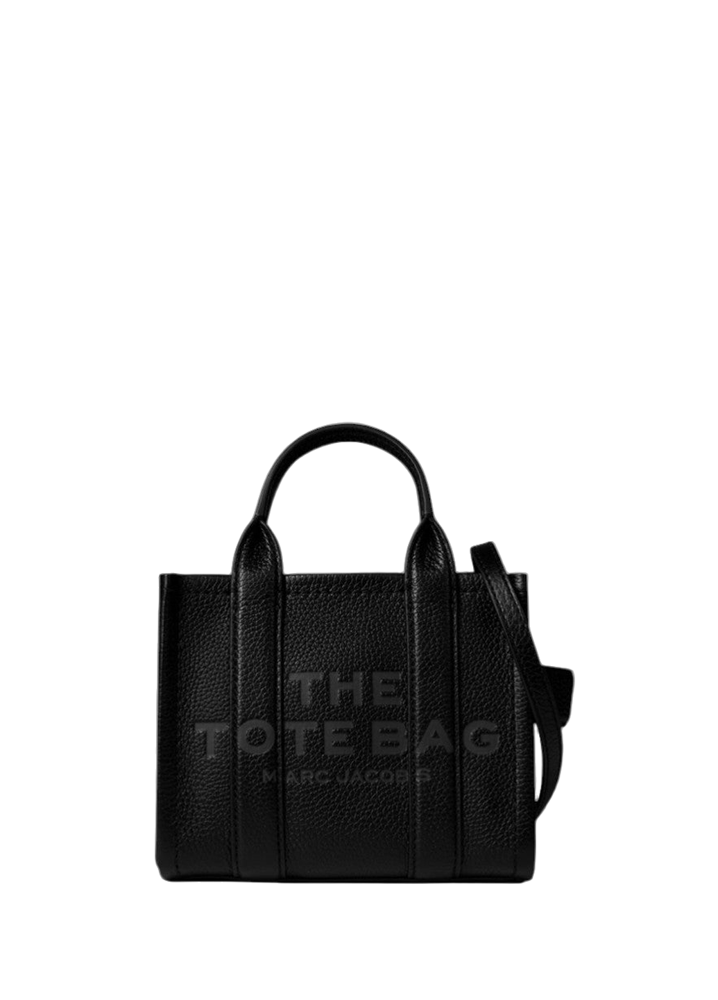 Marc Jacobs Leather Nano Tote Bag Black