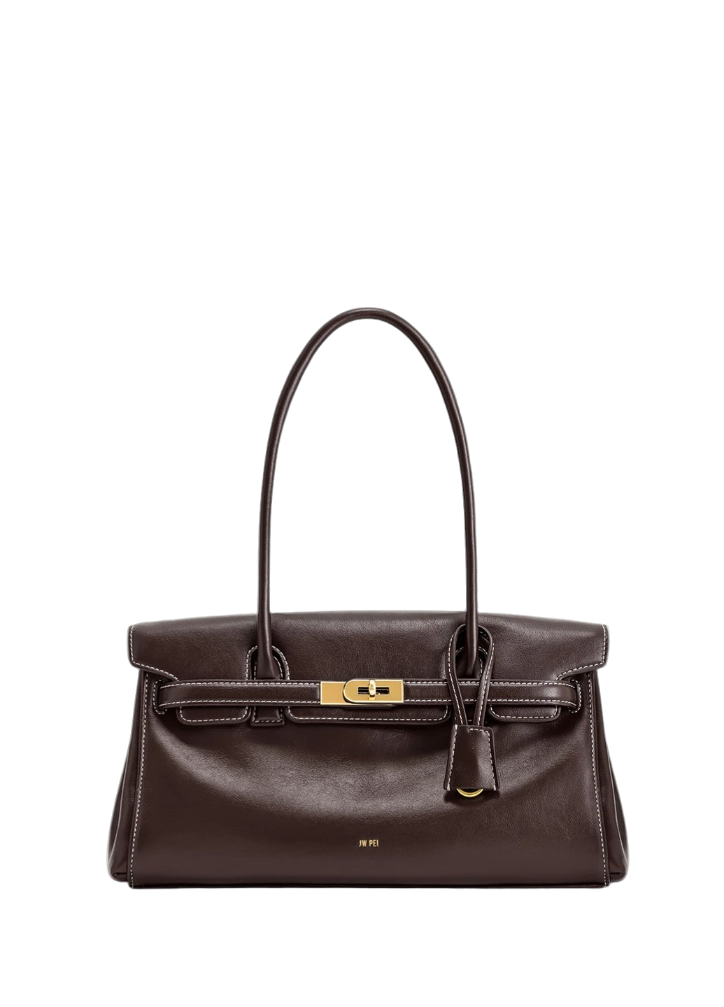 JW PEI Yara Shoulder Bag Dark Brown