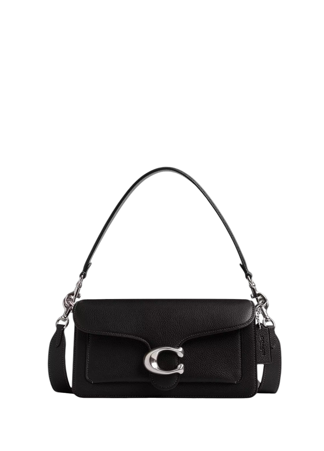 Coach Tabby Shoulder Bag 26 Black/Silver