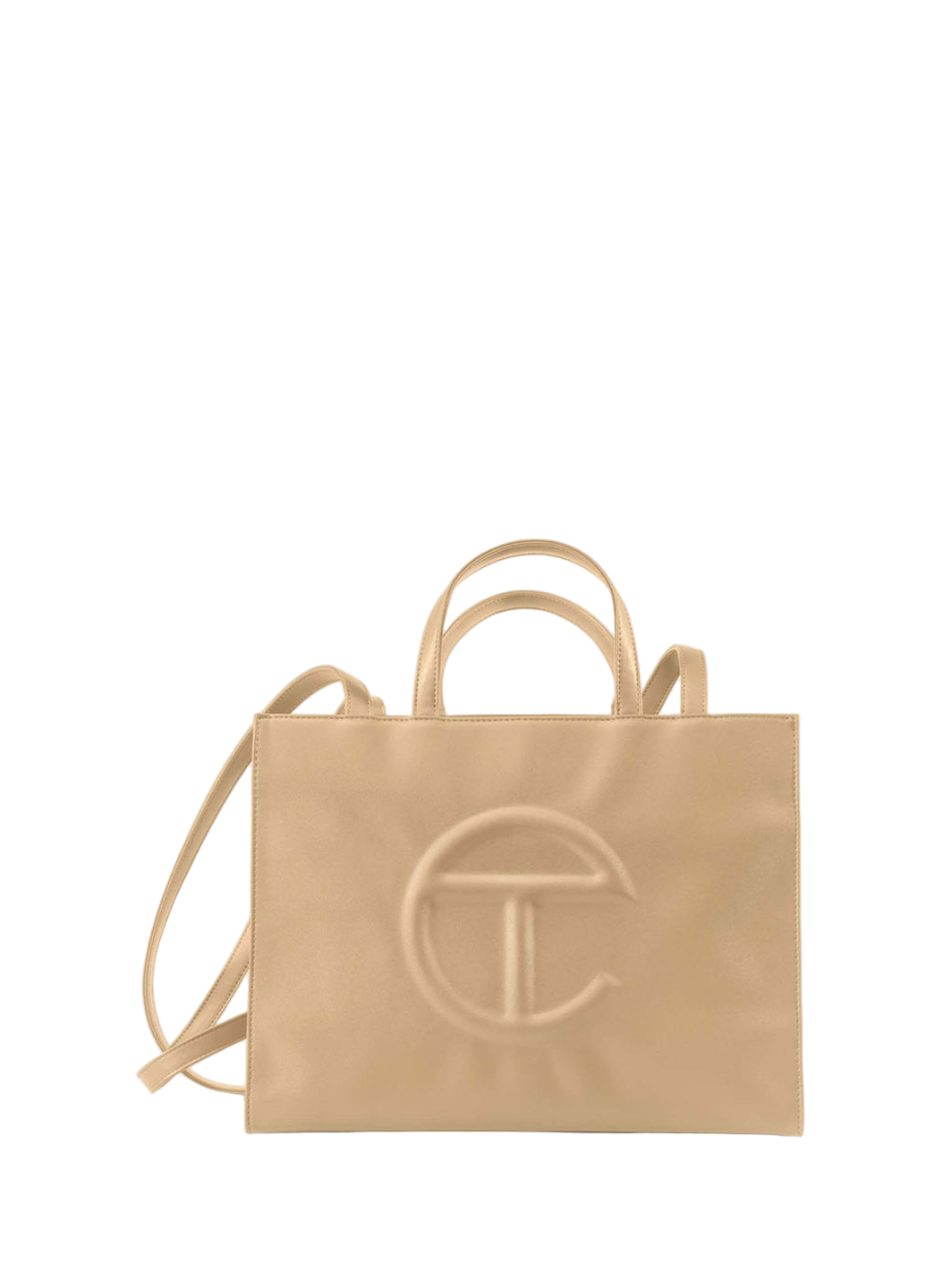 Telfar Medium Shopping Bag Cream