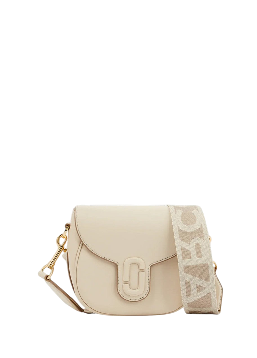Marc Jacobs The J Marc Small Saddle Bag Cloud White