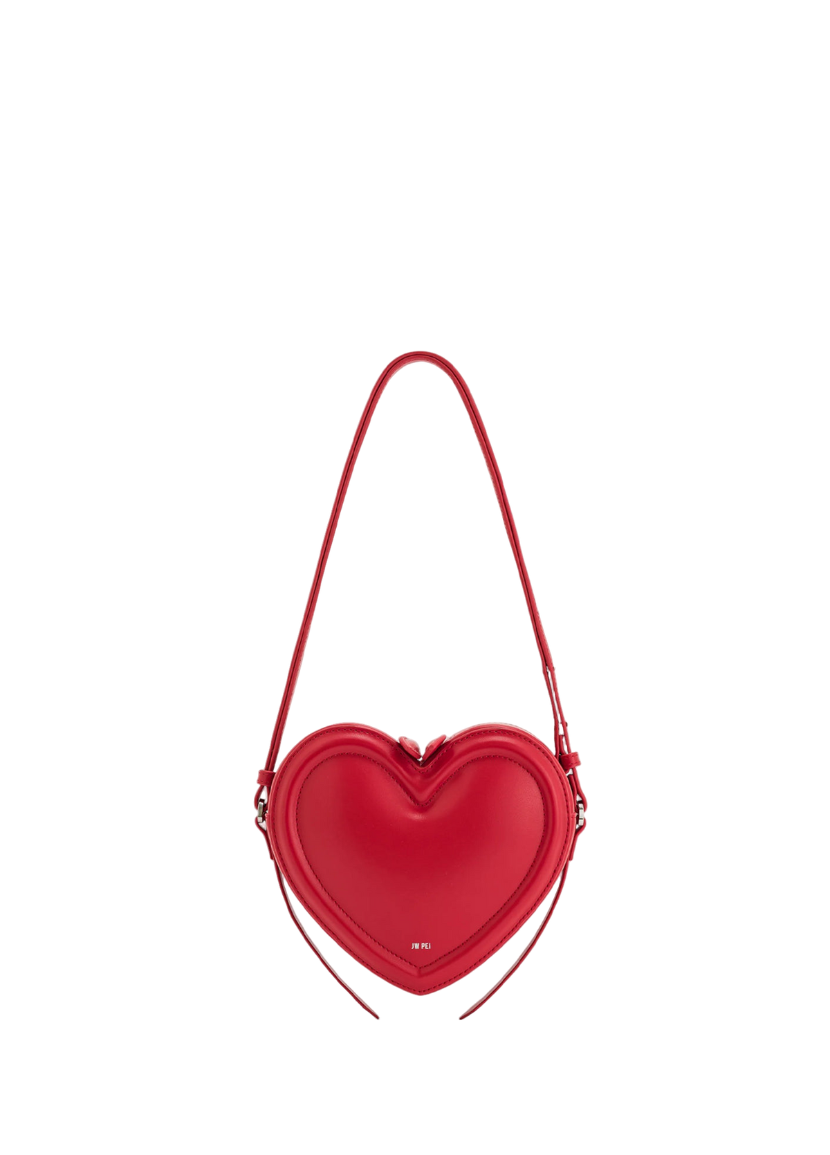 JW PEI Arlene Heart Shaped Bag Magenta
