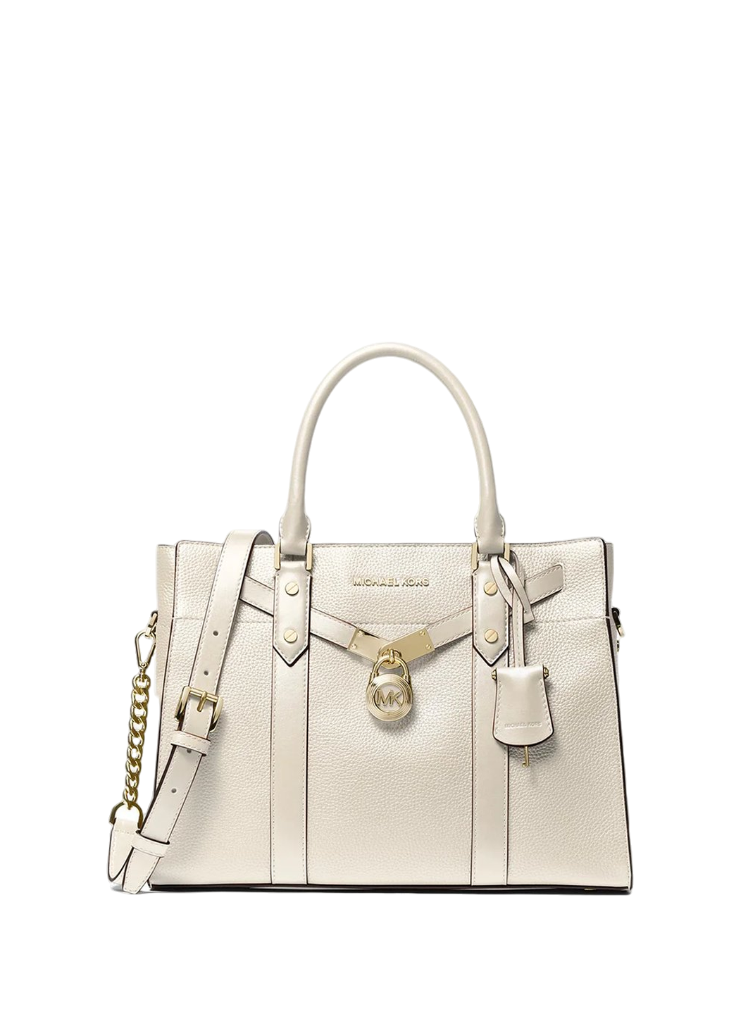 Michael Kors Nouveau Hamilton Tote White