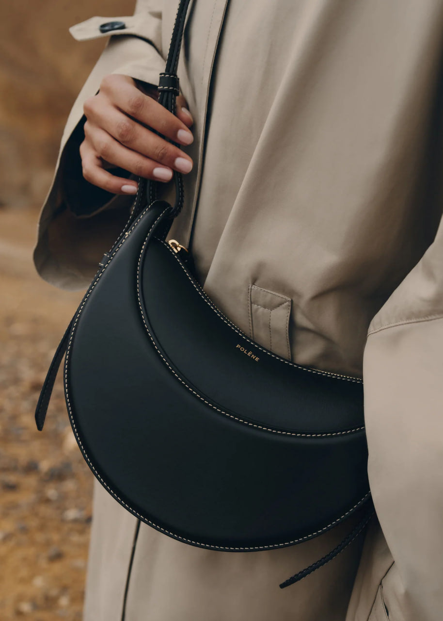 Polene Bag - N°10 - Matte Black
