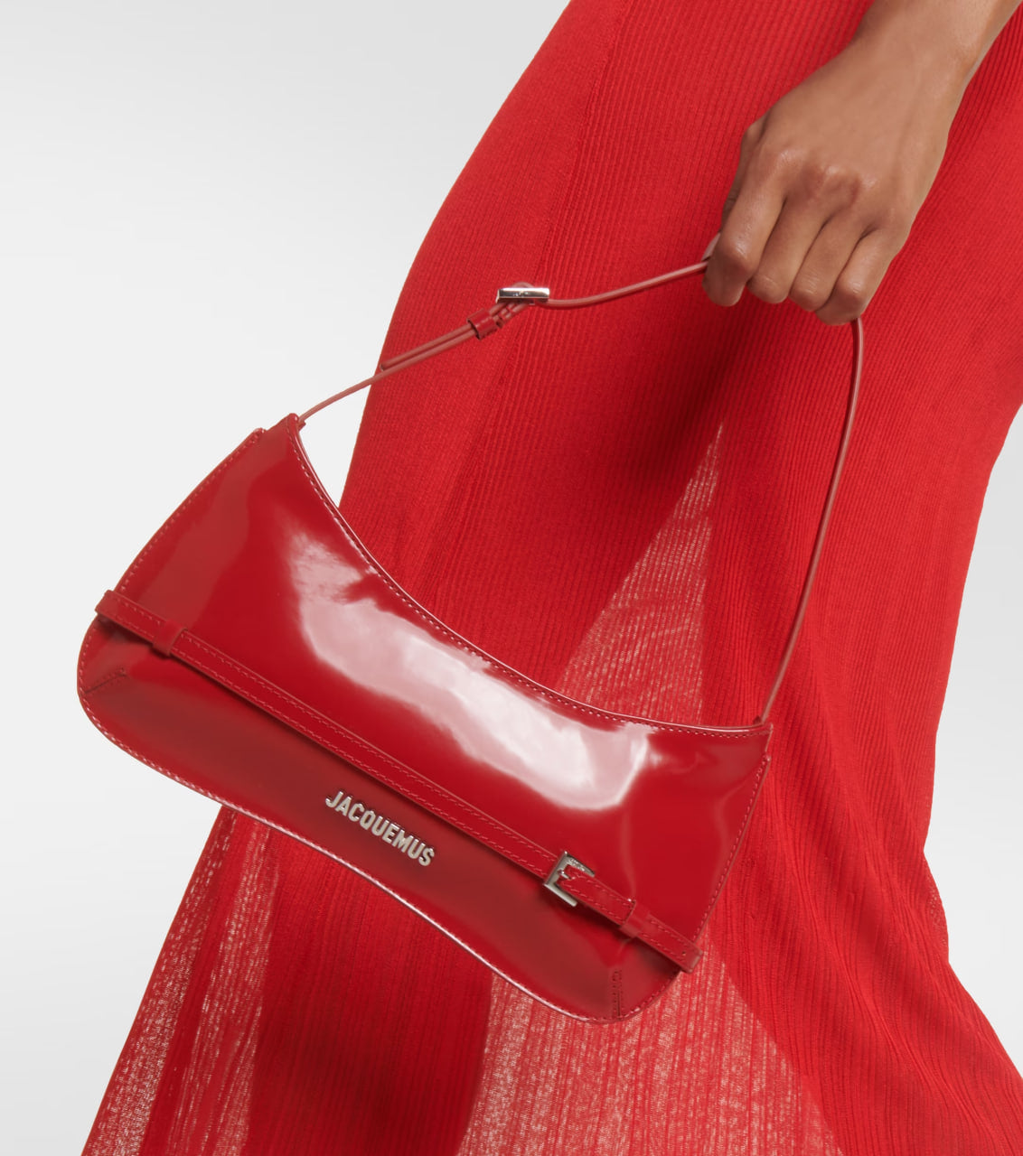 Jacquemus Le Bisou Ceinture Bag Red
