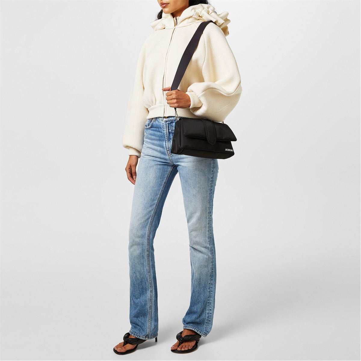 Jacquemus Le Bambimou Nylon Bag Black