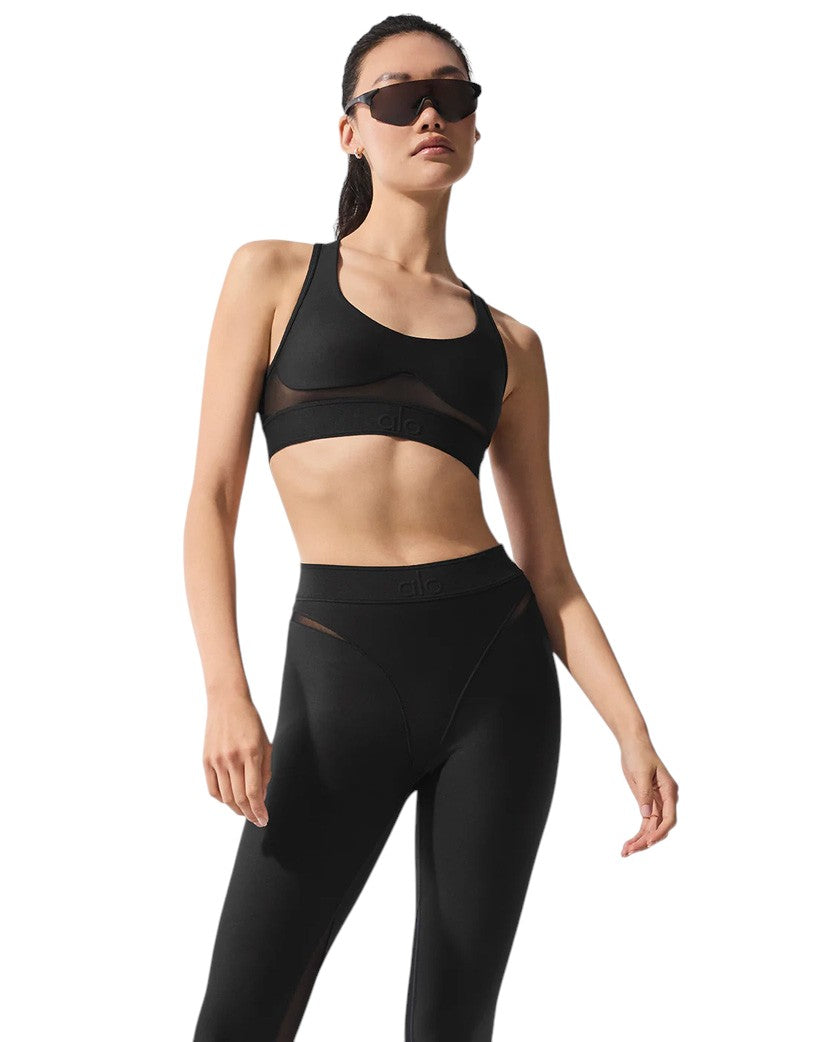 Alo Yoga Airlift Rebel Bra Black