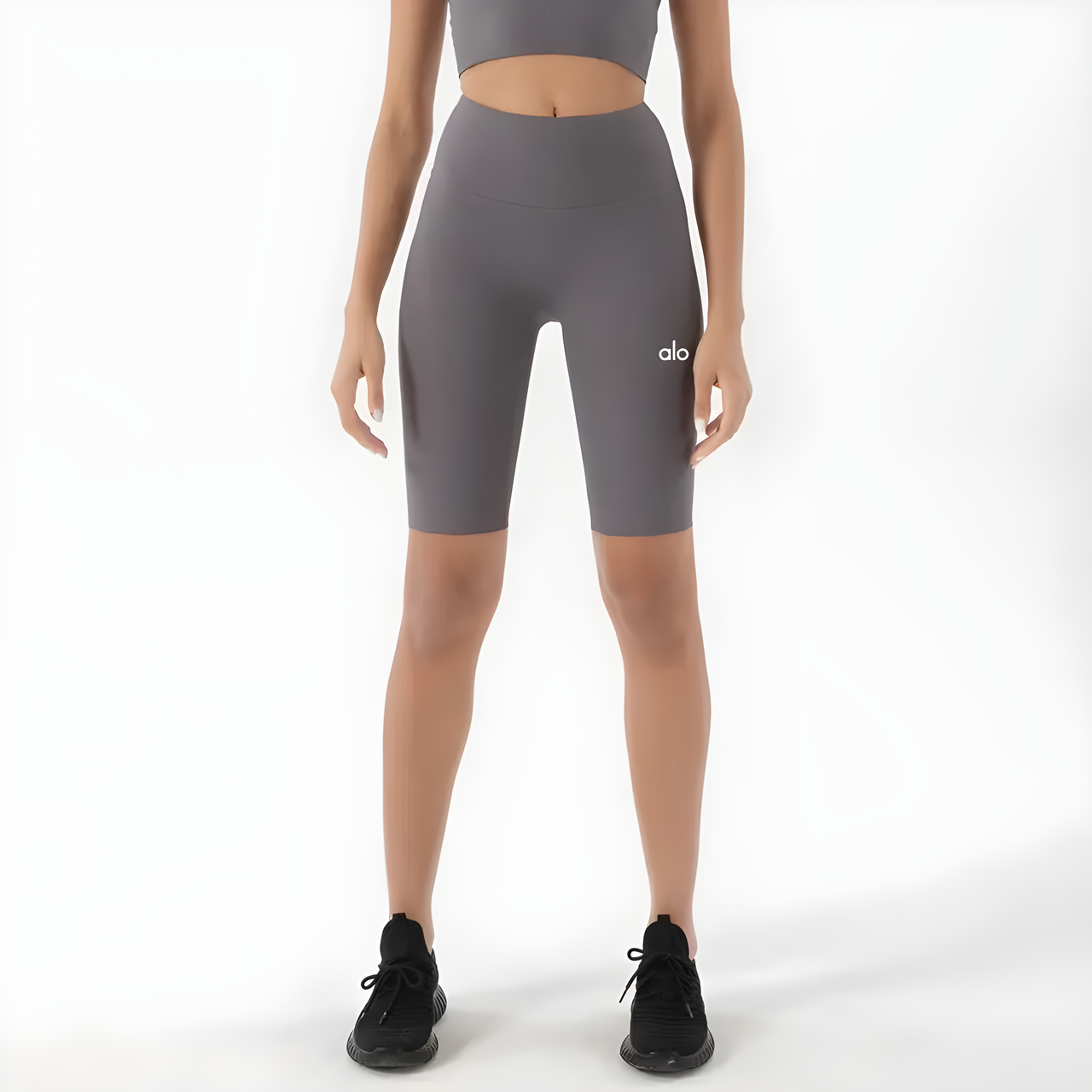 Alo Yoga Cycling Shorts Grey