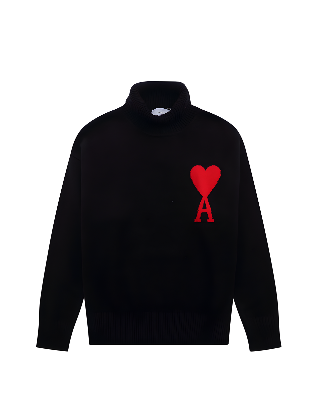 AMI Paris Ami de Coeur Jumper Black