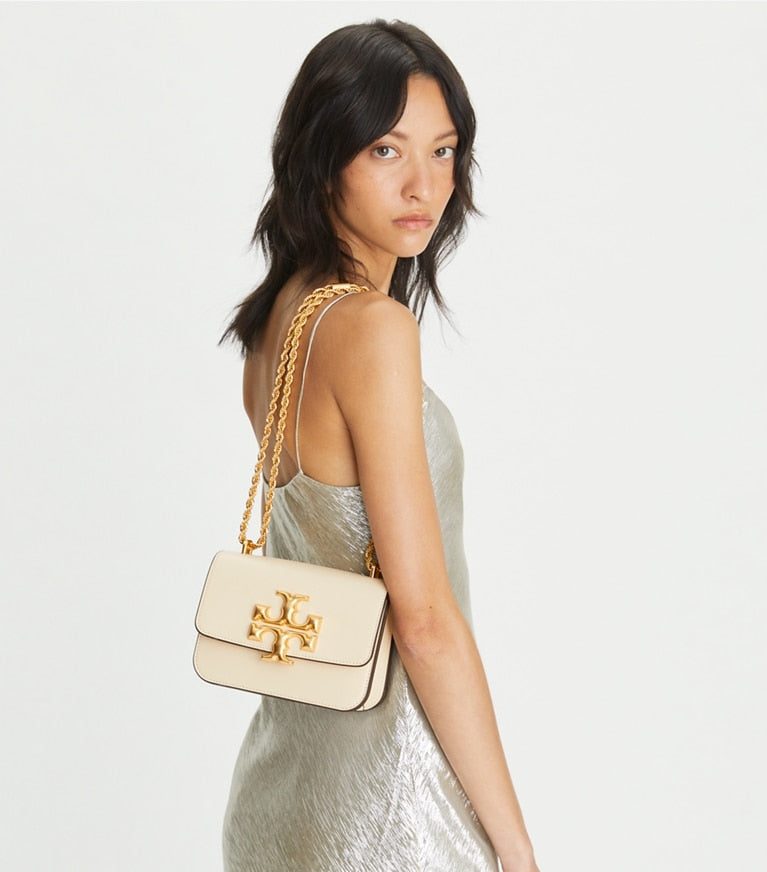 Tory Burch Eleanor Small Crossbody Bag White