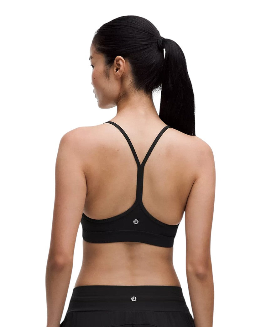 Lululemon Flow Y Bra Nulu Light Support Black