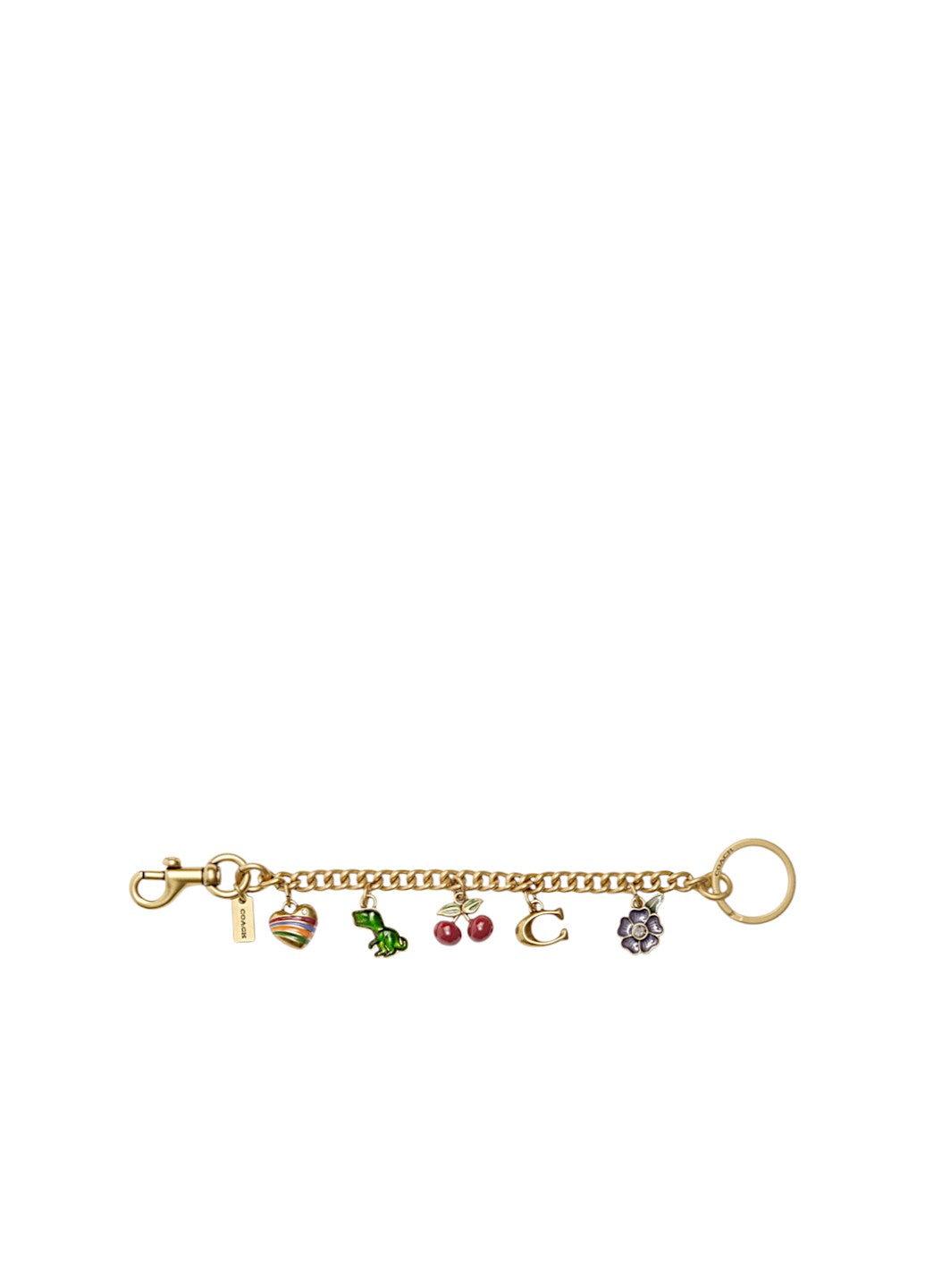 Coach Motif Chain Bag Charm