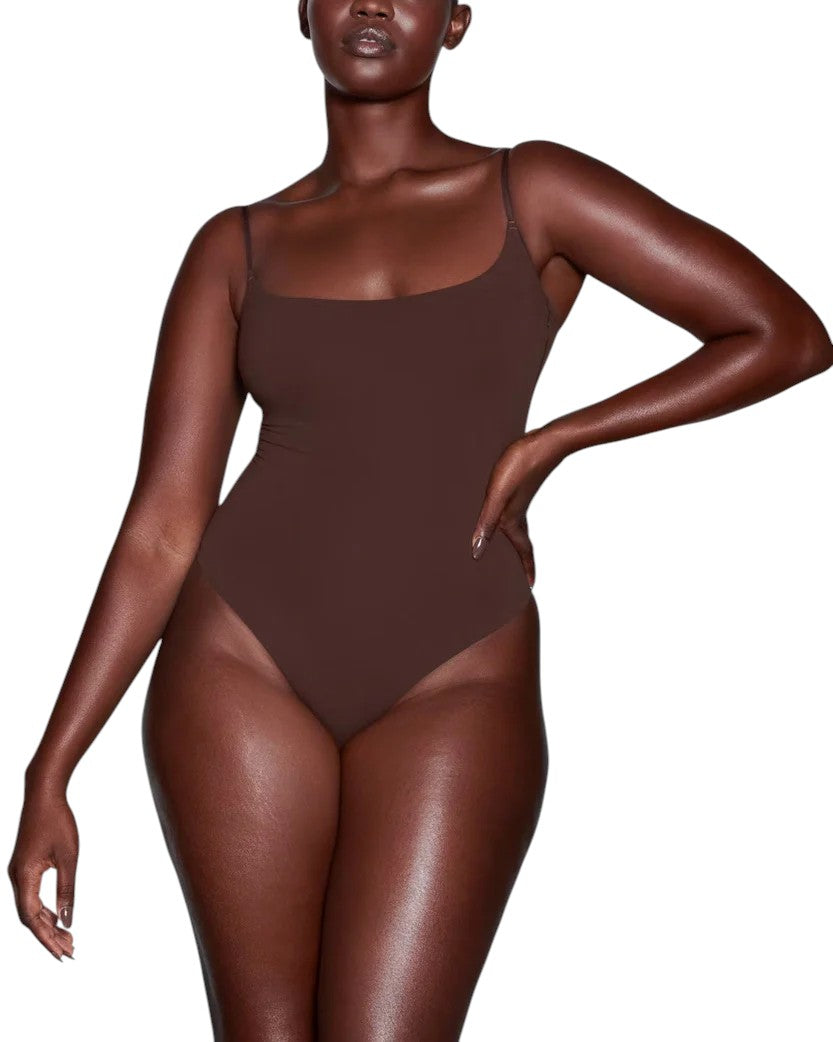 Skims Fits Everybody Cami Bodysuit Cocoa