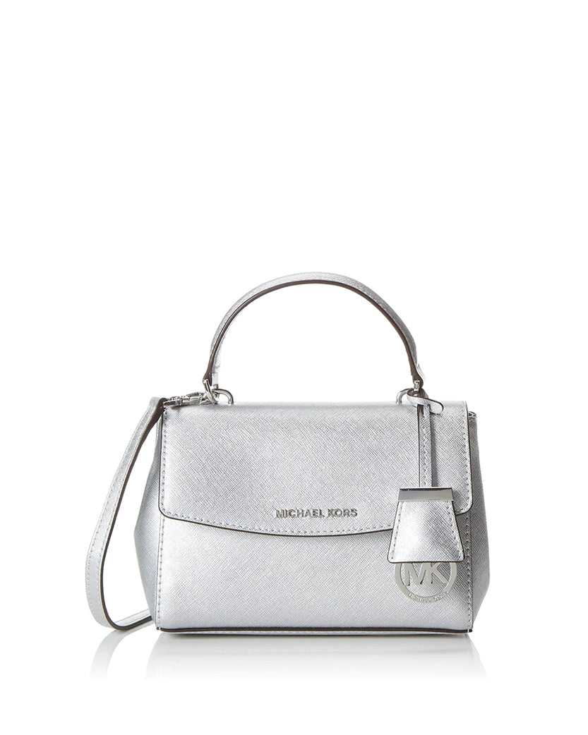 Michael Kors Ava Small Saffiano Leather Grey