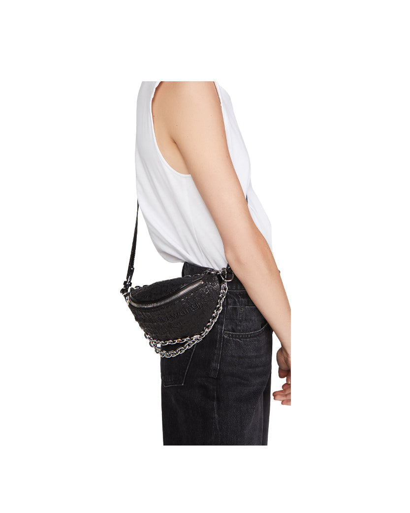 Alexander Wang Attica Soft Hybrid Fanny Pack Black