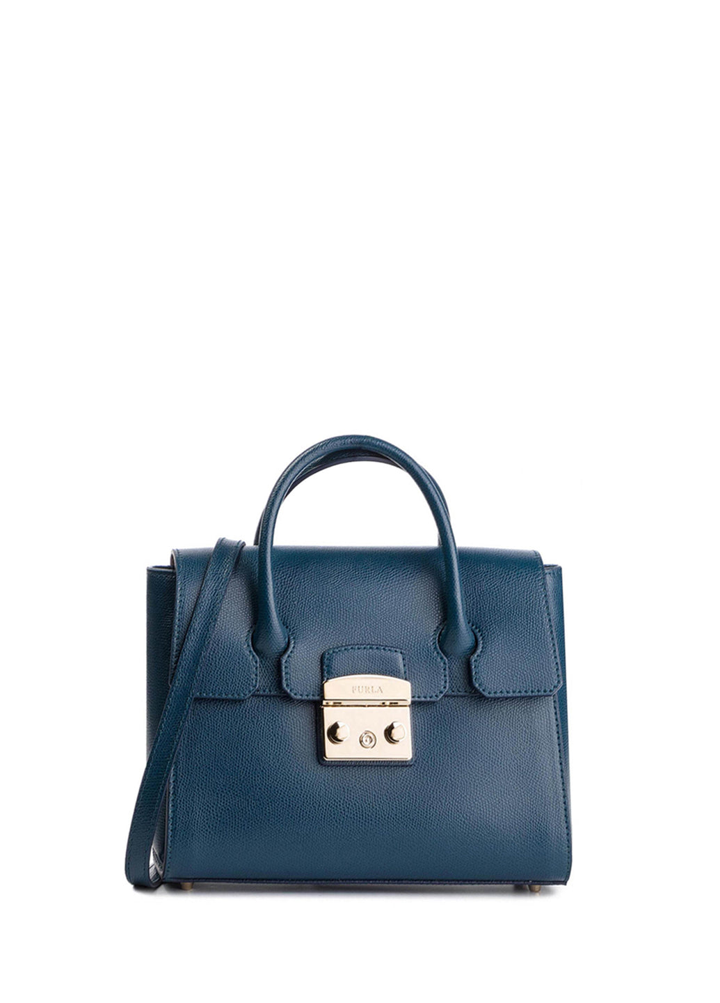 Furla Metropolis Small Satchel Bag Atlantico