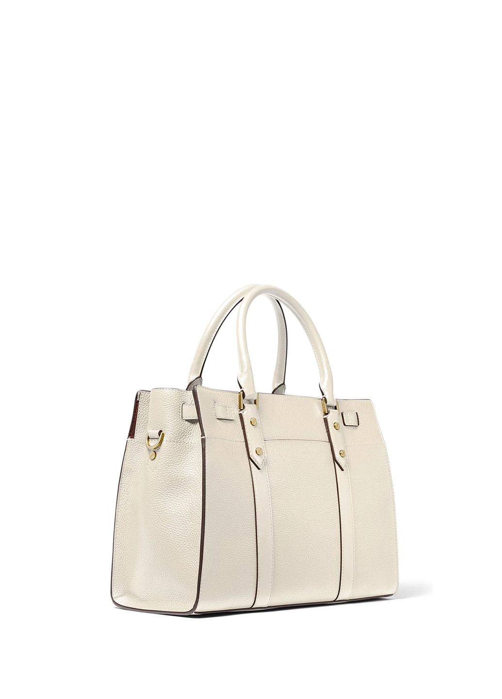 Michael Kors Nouveau Hamilton Tote White ROOMS SSTORIES