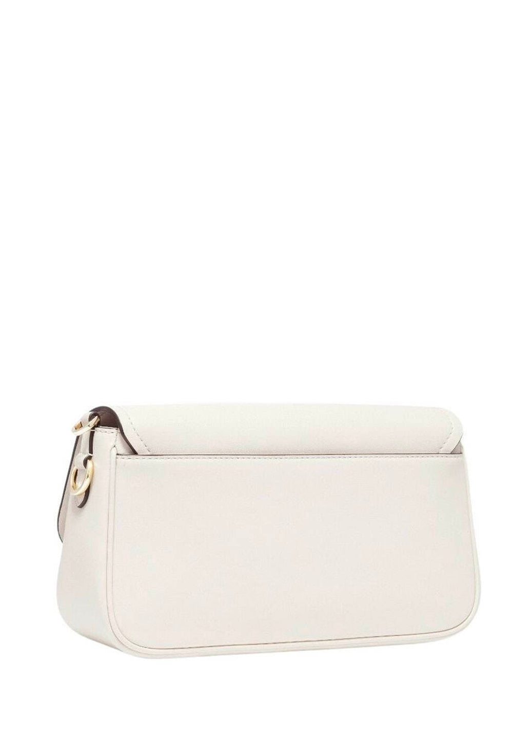 Michael Kors Parker Medium Leather Shoulder Bag Cream