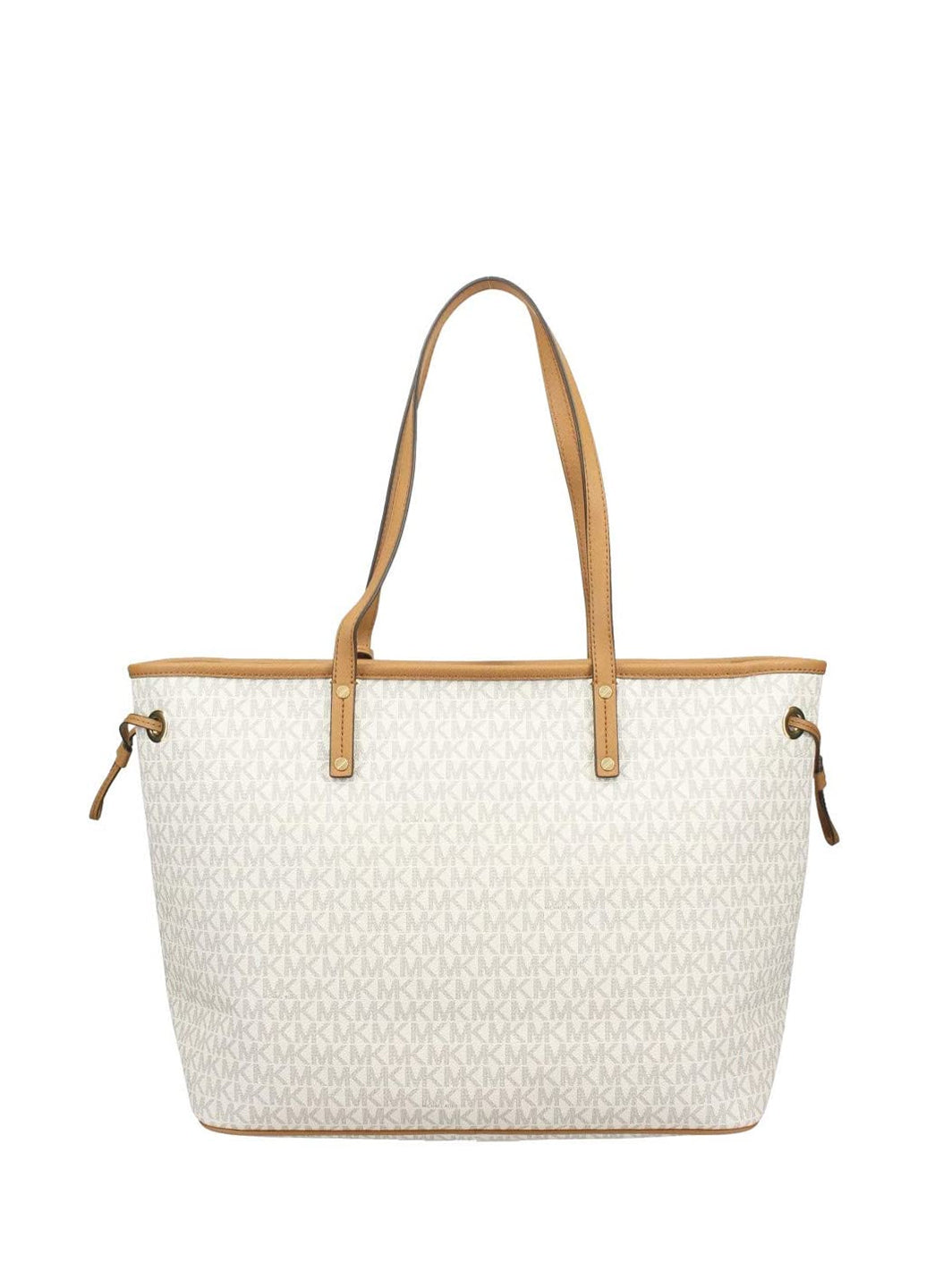 Michael Kors Jet Set Travel Large Drawstring Tote Vanilla