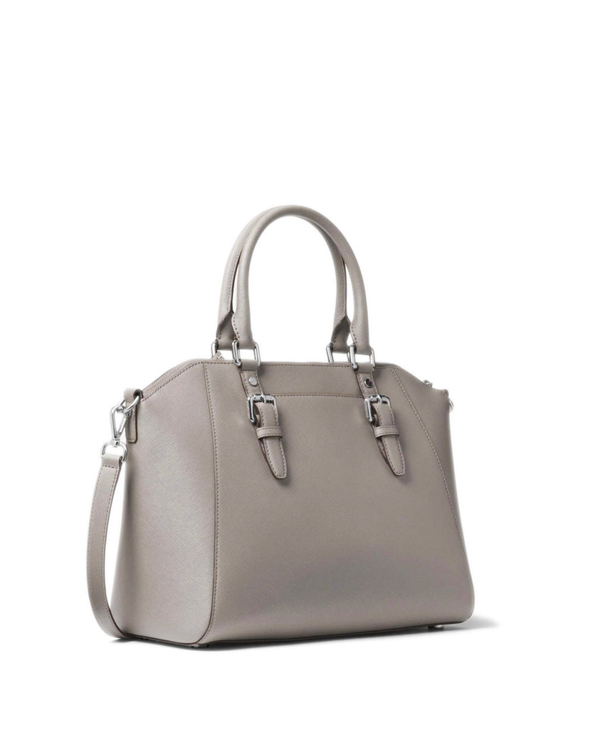 Michael Kors Ciara Medium Messenger Grey