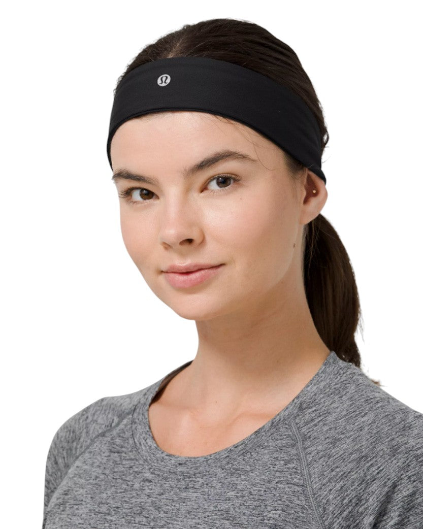 Lululemon Fly Away Tamer Headband Luxtreme Black