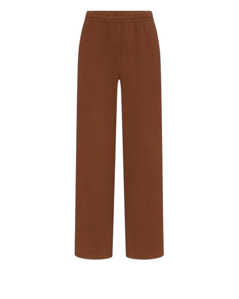 Skims French Terry Straight Leg Pant Cocoa