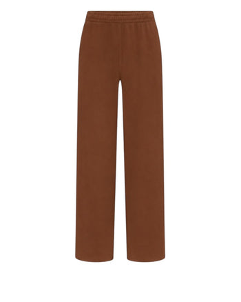 Skims French Terry Straight Leg Pant Cocoa