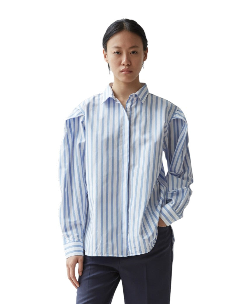 Toteme Priola Shirt Blue Stripe