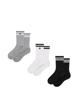 Stripe White/Light Grey/Black