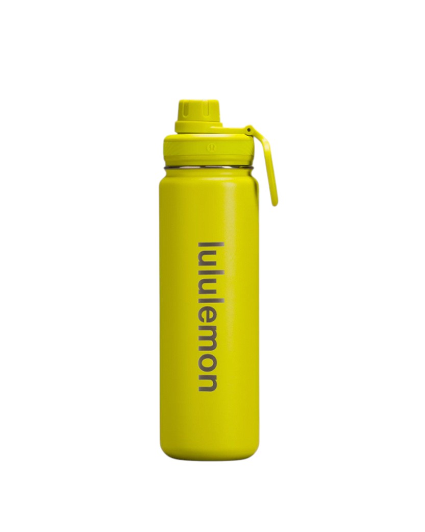Lululemon Back To Life Sport Bottle 24oz In Electric Lemon