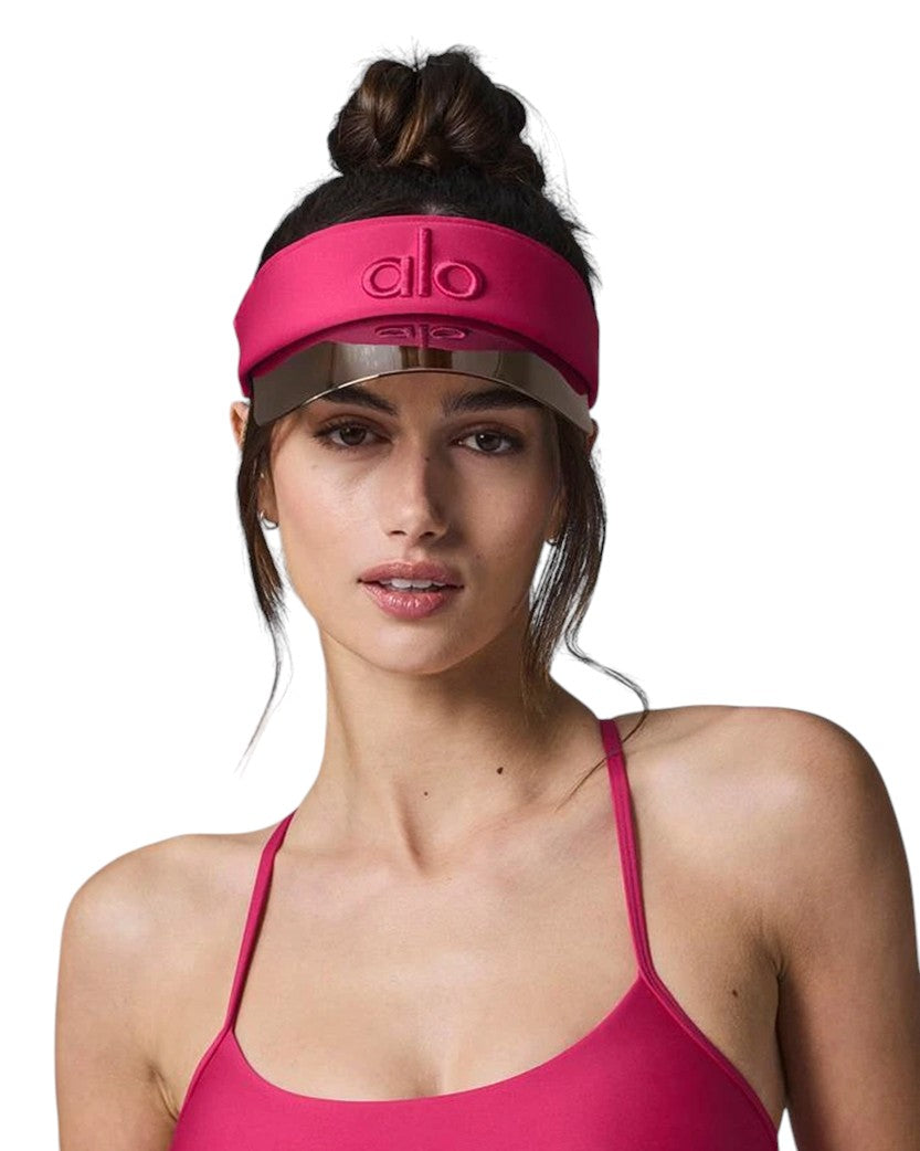 Alo Yoga Airlift Solar Visor Pink