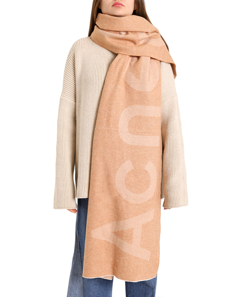 Acne Studios Toronty Scarf Brown