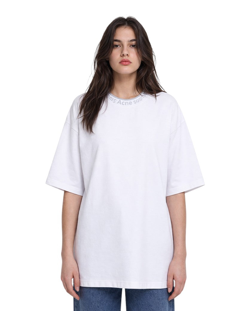 Acne Studios Extorr Logo T-Shirt White