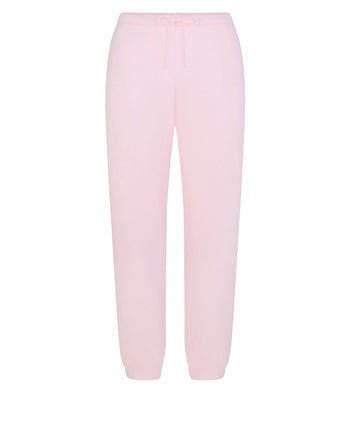 Skims Cotton Fleece Jogger Pant Barely Pink