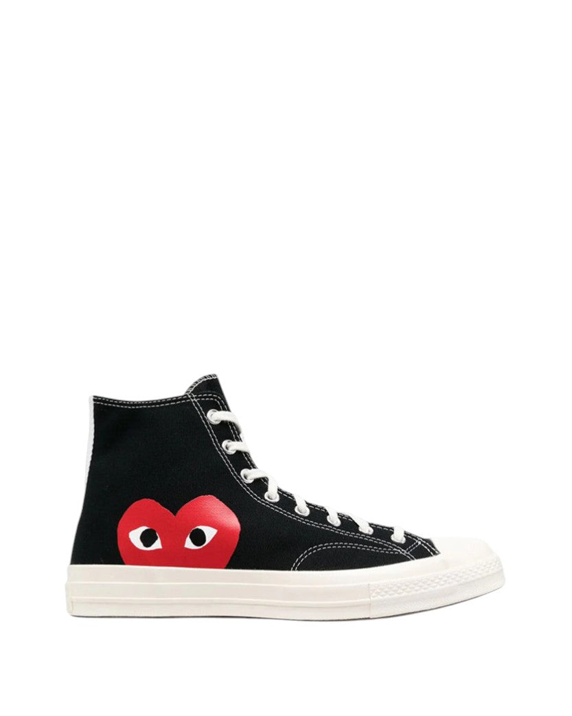 Converse x Comme Des Garcons Play High Top Sneakers Black