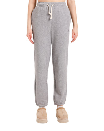 Acne Studios Frack Face Cotton Sweatpants Grey Melange