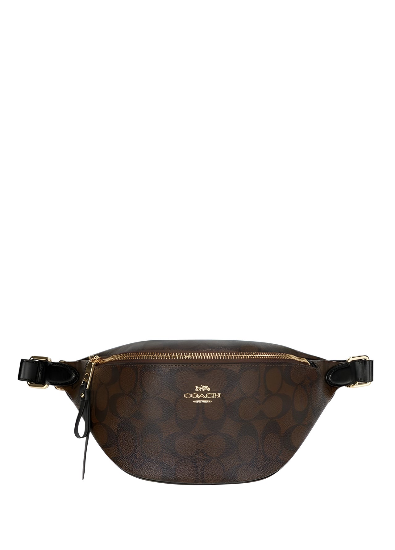 Coach Signature Belt Bag Fanny Pack Brown