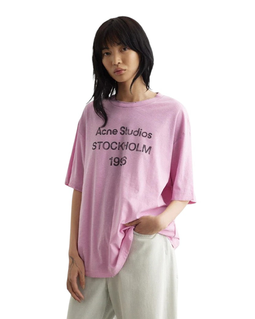 Acne Studios Exford 1996 T-Shirt Cotton Candy Pink