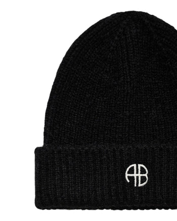 Anine Bing Elia Beanie Black