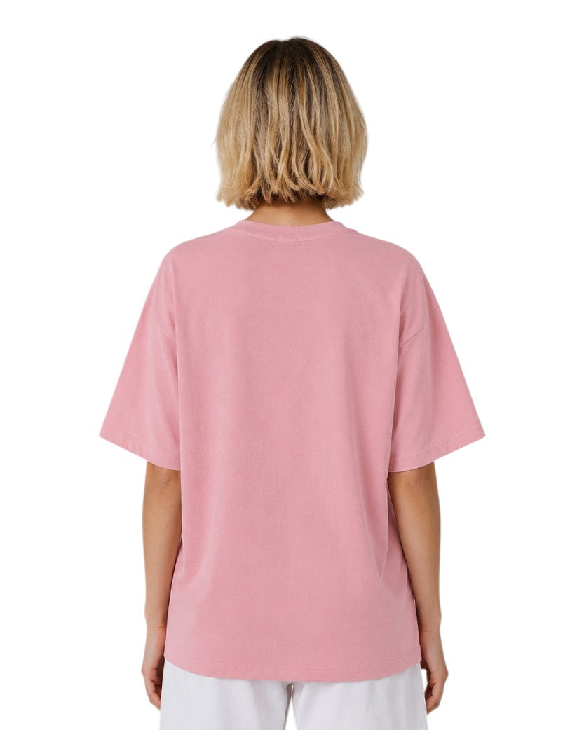 AMI Paris Ami De Coeur Tonal Small Heart T-Shirt Light Pink