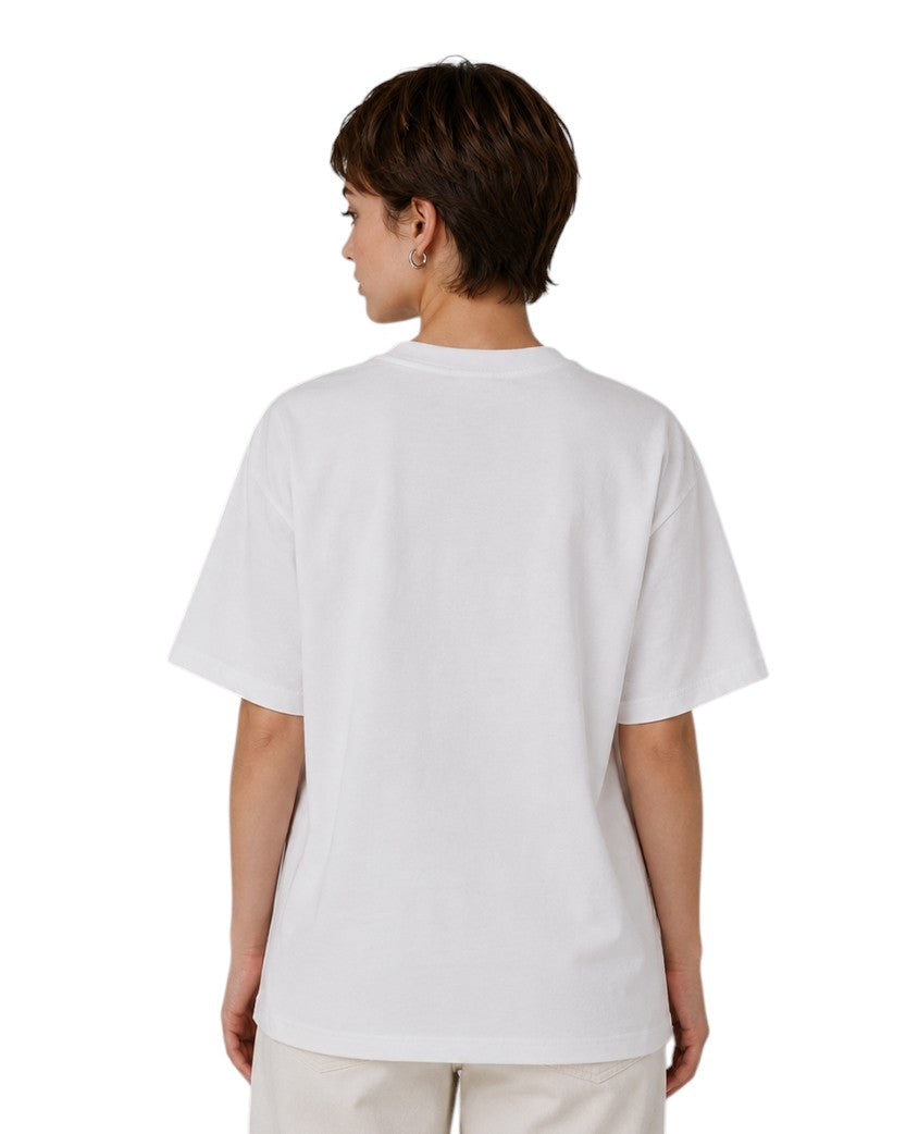 AMI Paris Ami De Coeur Tonal Small Heart T-Shirt White