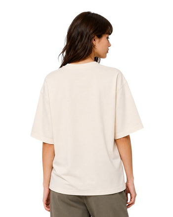 AMI Paris Exclusive Ami De Coeur T-Shirt Beige