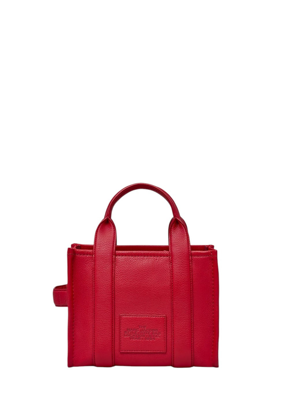 Marc Jacobs Leather Mini Tote Bag Red