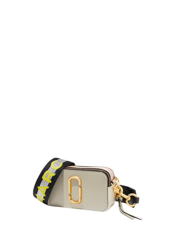 Marc Jacobs The Snapshot Logo Strap Dust Multi