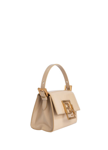 By Far Fran Semi Patent Leather Kraft