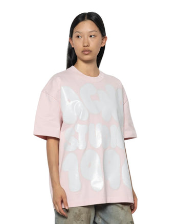 Acne Studios Eresa Cotton Jersey T-shirt Innocent Pink