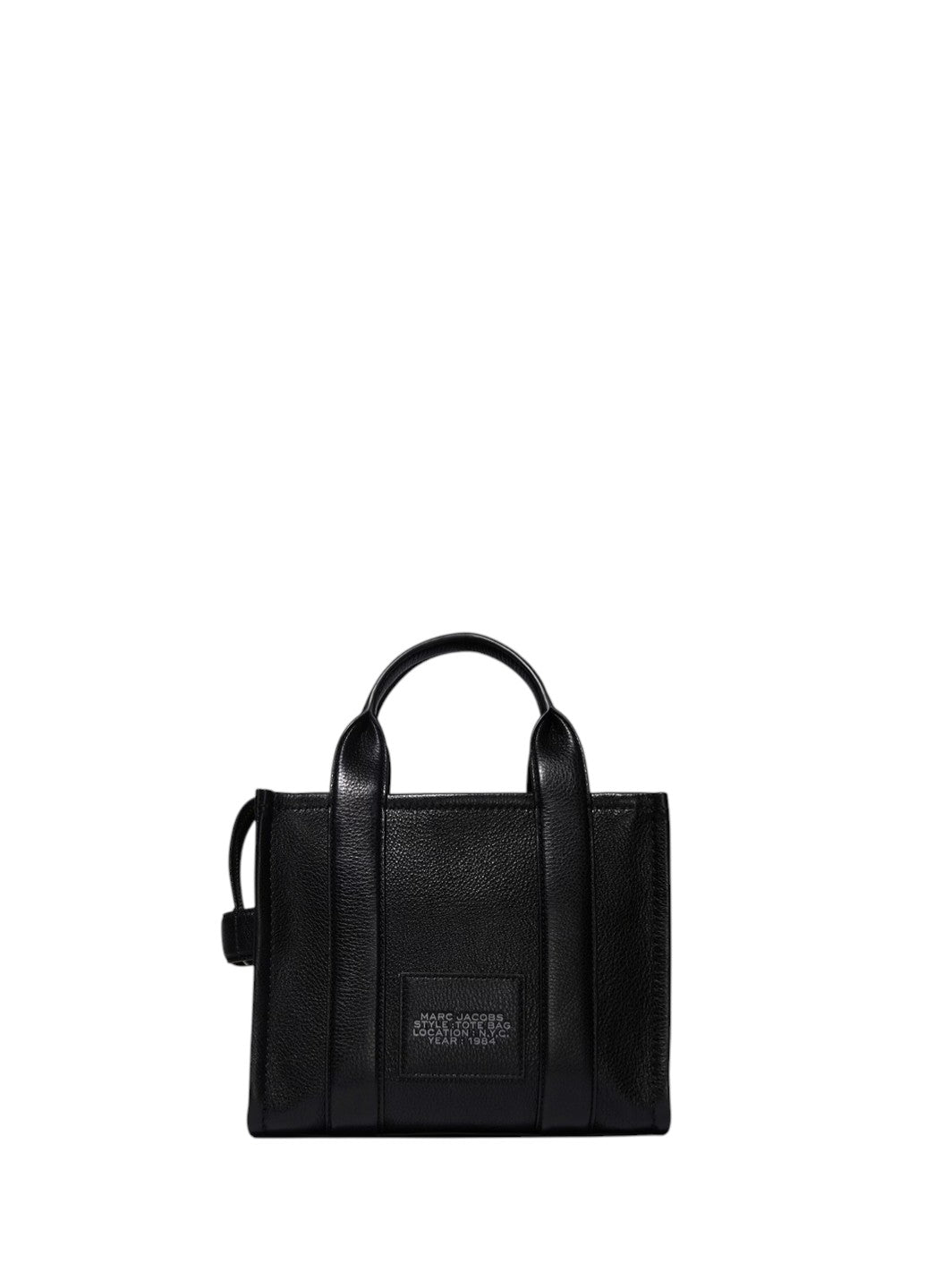 Marc Jacobs Leather Nano Tote Bag Black