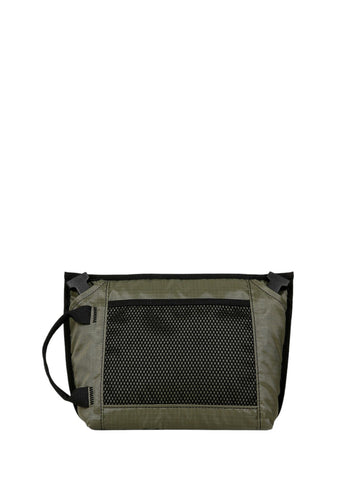 Acne Studios Logo plate belt bag Olive