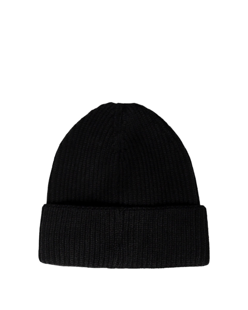 AMI Alexandre Mattiussi Ami de Coeur Patch Beanie Black